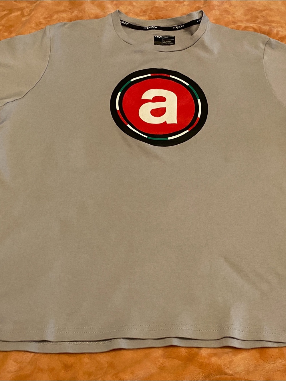 Men’s Gray Aprilia Racing, IXON t-shirt Men's 3XL EU